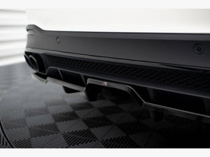 Central Rear Splitter (Vertical Bars) Mercedes-AMG GLE 53 W167 - Wayside Performance 