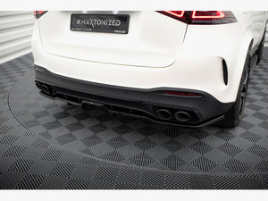 Central Rear Splitter (Vertical Bars) Mercedes-AMG GLE 53 W167 - Wayside Performance 