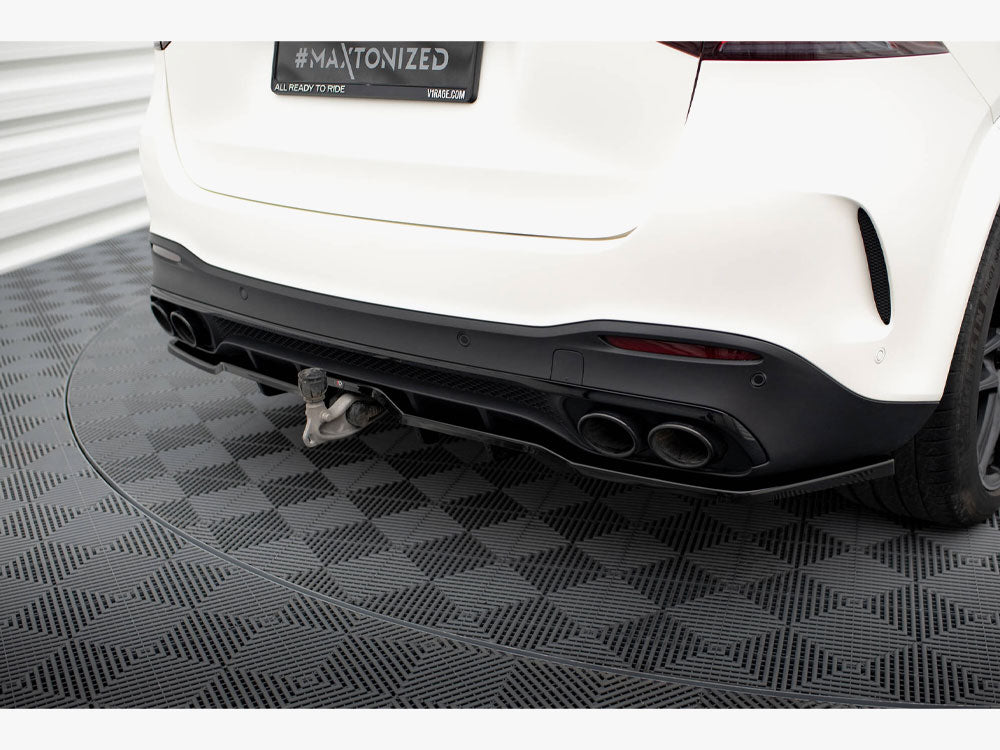 Central Rear Splitter (Vertical Bars) Mercedes-AMG GLE 53 W167 - Wayside Performance 