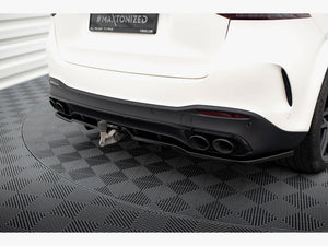 Central Rear Splitter (Vertical Bars) Mercedes-AMG GLE 53 W167 - Wayside Performance 