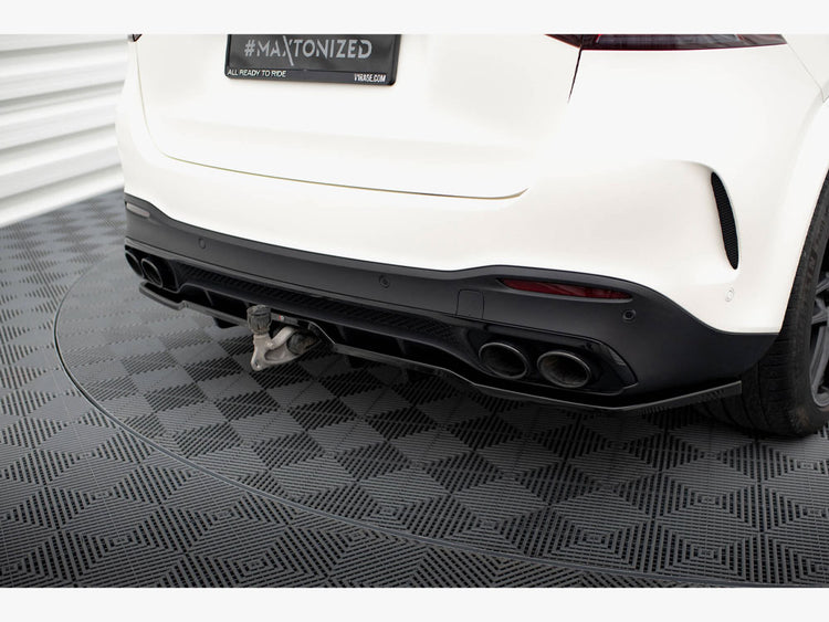Central Rear Splitter (Vertical Bars) Mercedes-AMG GLE 53 W167 - Wayside Performance 