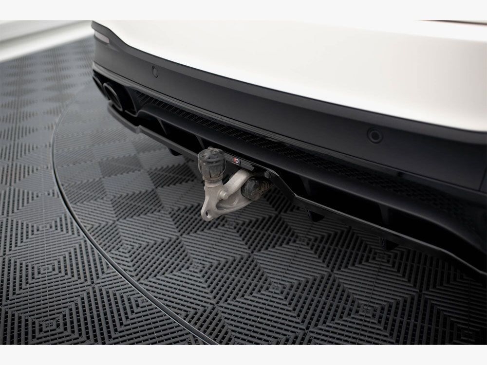 Central Rear Splitter (Vertical Bars) Mercedes-AMG GLE 53 W167 - Wayside Performance 