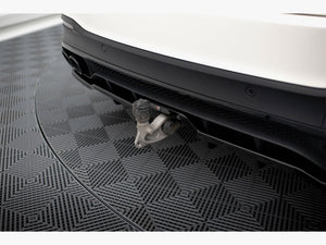 Central Rear Splitter (Vertical Bars) Mercedes-AMG GLE 53 W167 - Wayside Performance 