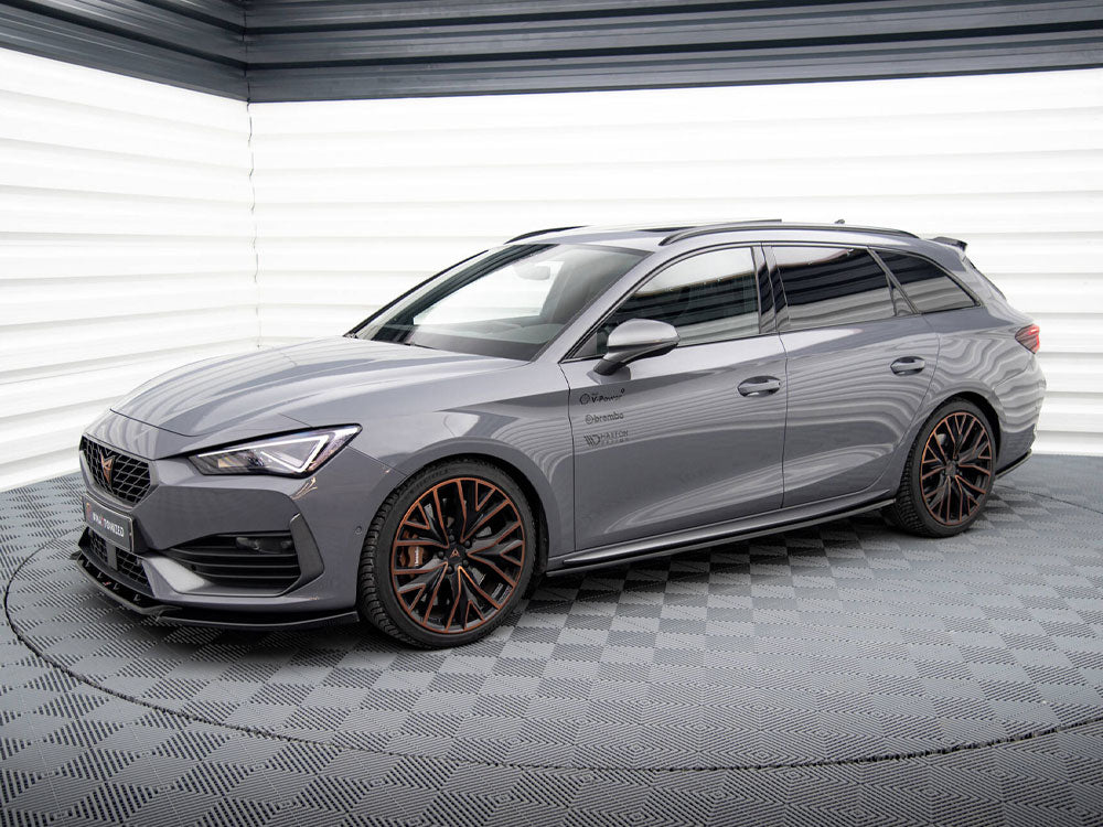 Side Skirts Diffusers Cupra Leon Aero Mk1 - Wayside Performance 