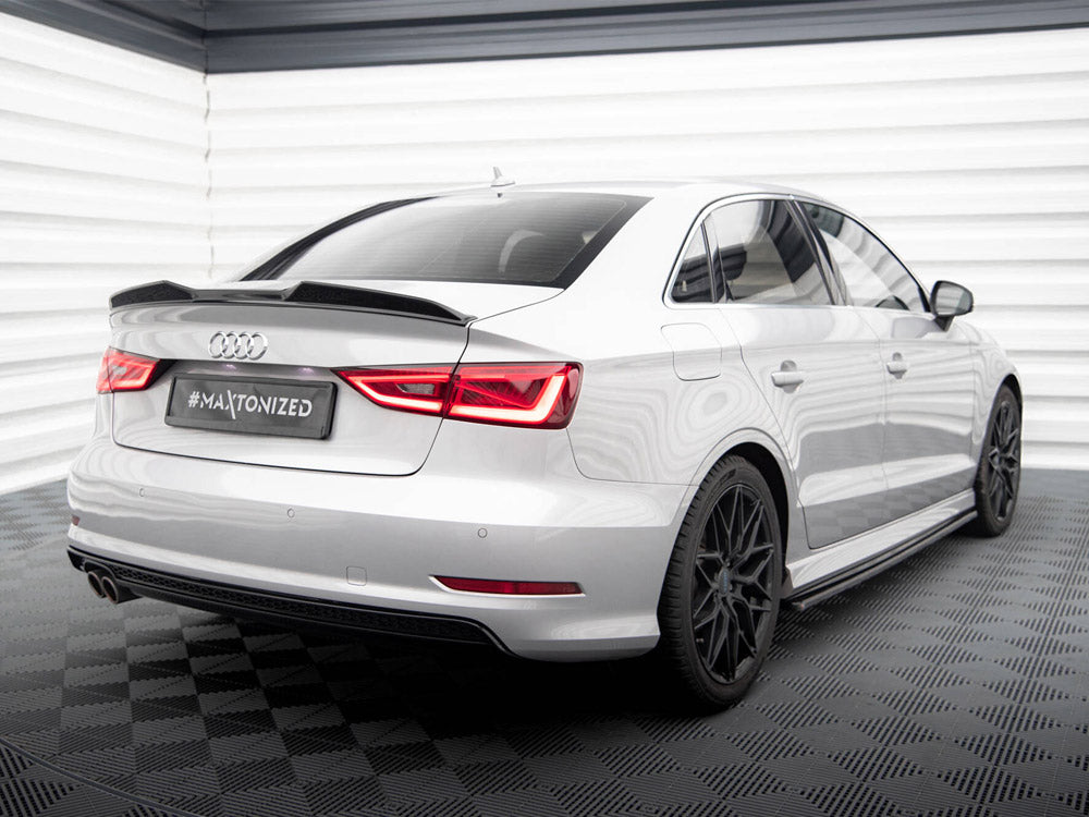 Spoiler CAP 3D Audi A3 Sedan 8V - Wayside Performance 