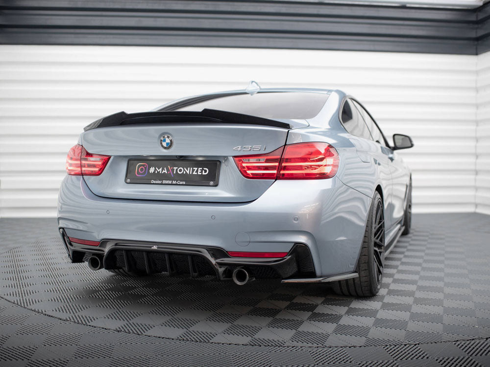 Rear Valance BMW 4 Coupe / Gran Coupe M-Pack F32 / F36 (Version with exhaust on both sides) - Wayside Performance 