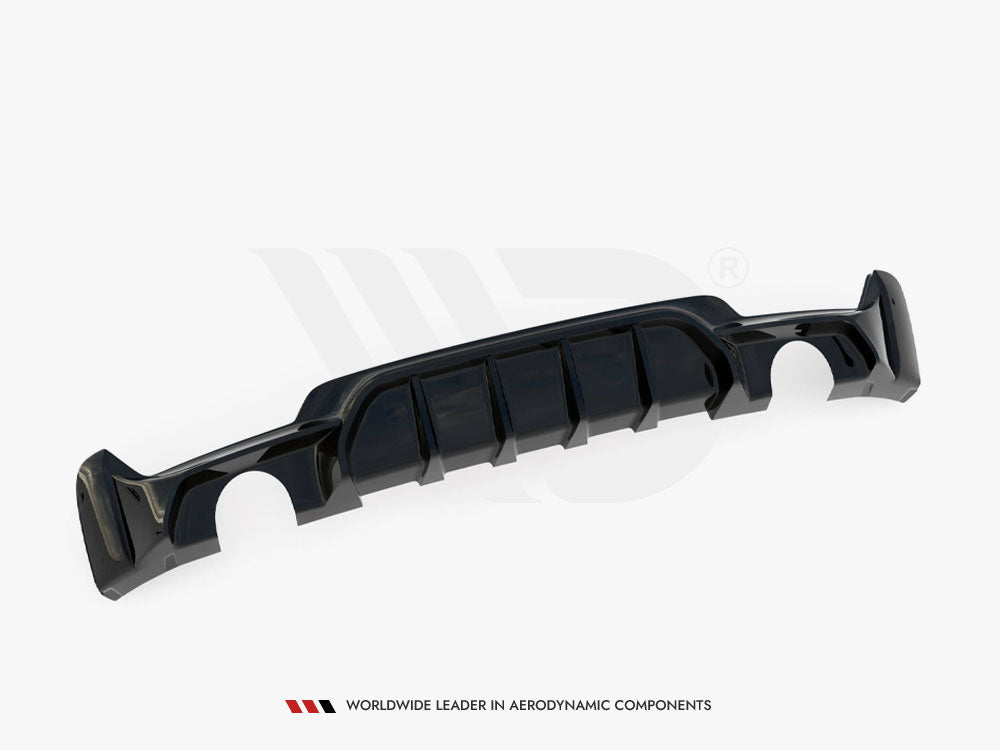 Rear Valance BMW 4 Coupe / Gran Coupe M-Pack F32 / F36 (Version with exhaust on both sides) - Wayside Performance 