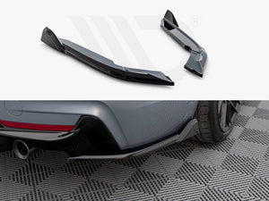 Rear Side Splitters V.5 BMW 4 Coupe M-Pack F32 - Wayside Performance 