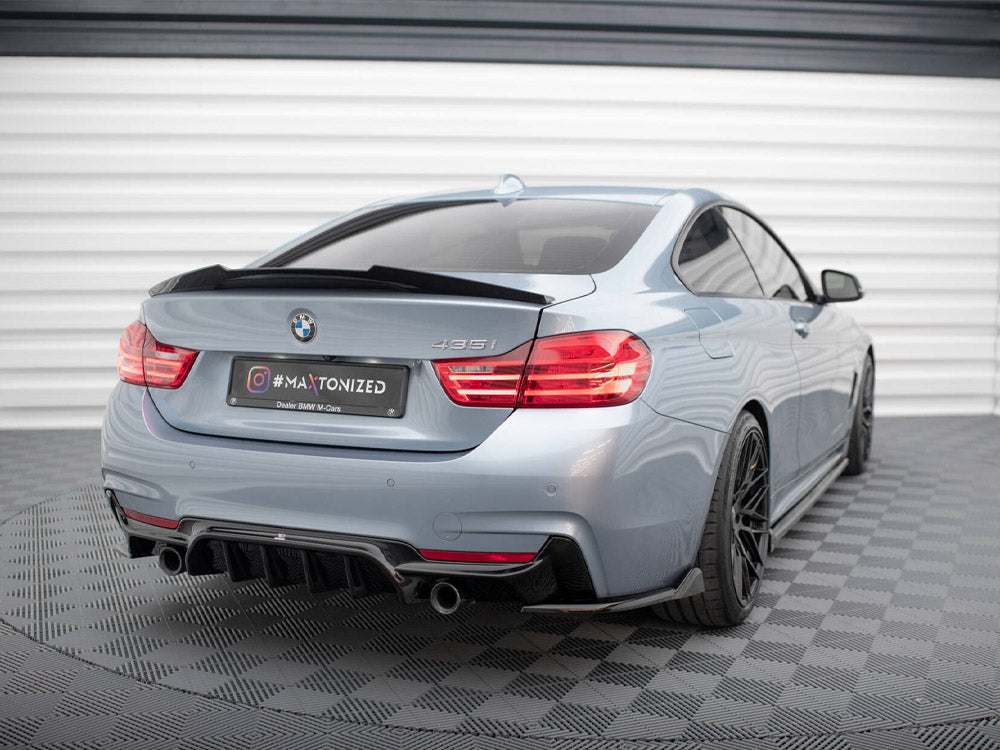 Rear Side Splitters V.5 BMW 4 Coupe M-Pack F32 - Wayside Performance 