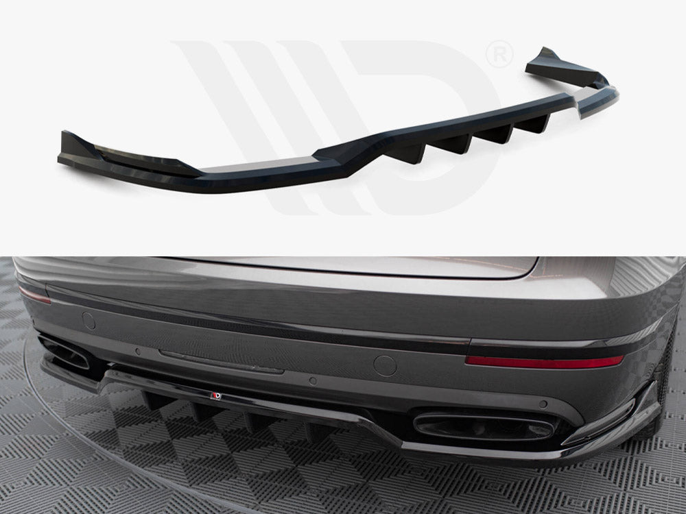 Central Rear Splitter (Vertical Bars) Bentley Bentayga Mk1 - Wayside Performance 