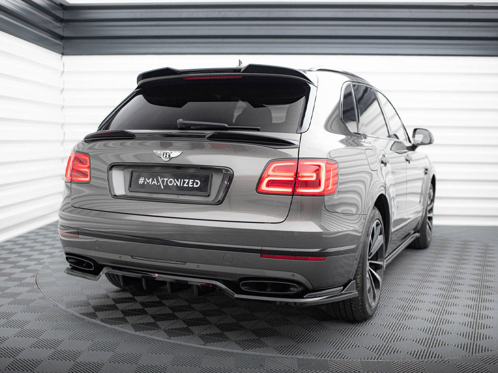 Central Rear Splitter (Vertical Bars) Bentley Bentayga Mk1 - Wayside Performance 
