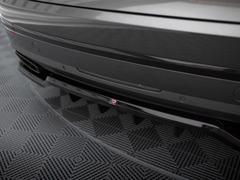 Central Rear Splitter (Vertical Bars) Bentley Bentayga Mk1 - Wayside Performance 