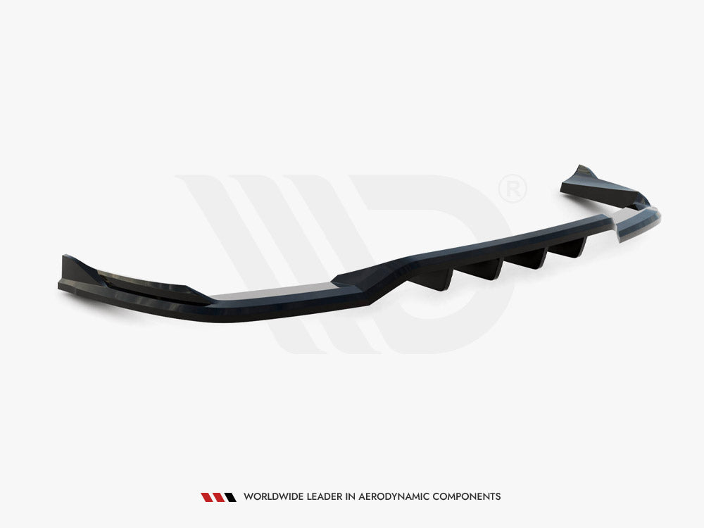 Central Rear Splitter (Vertical Bars) Bentley Bentayga Mk1 - Wayside Performance 