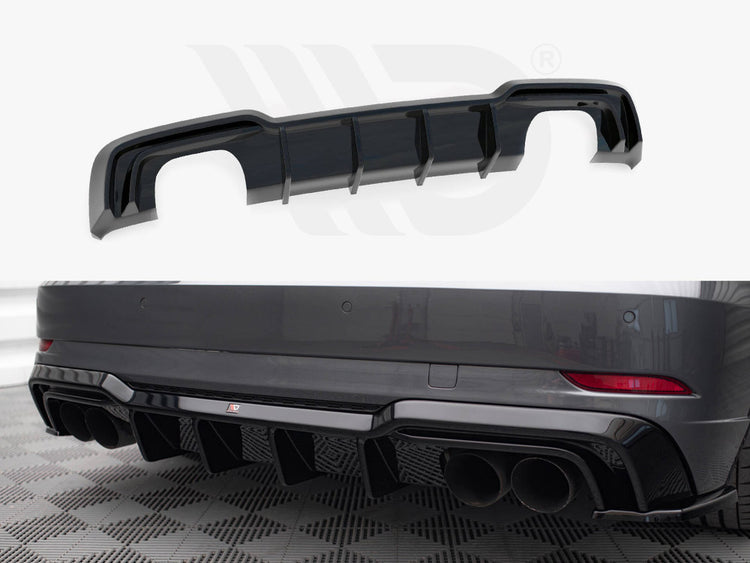 Rear Valance Audi S3 Sportback 8V Facelift - Wayside Performance 