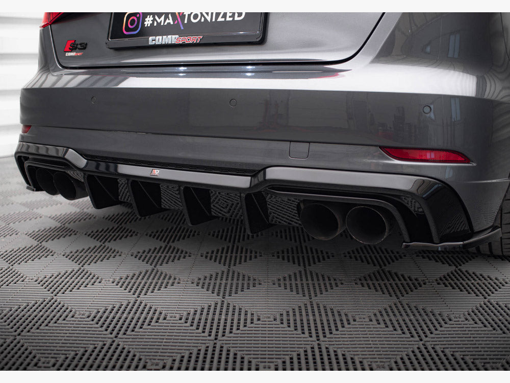 Rear Valance Audi S3 Sportback 8V Facelift - Wayside Performance 