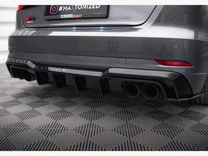 Rear Valance Audi S3 Sportback 8V Facelift - Wayside Performance 