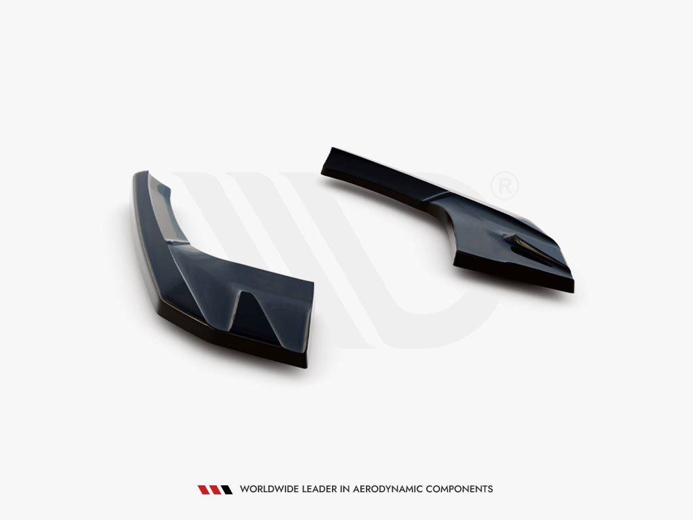 Rear Side Splitters V.2 Audi S3 / A3 S-Line Sportback 8V Facelift - Wayside Performance 
