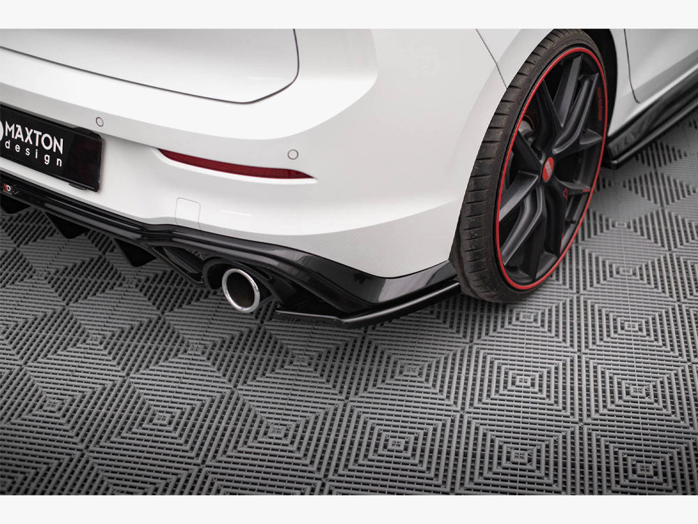 Rear Side Splitters V.3 VW Golf GTI Mk8 - Wayside Performance 