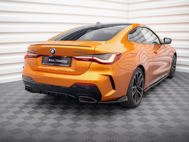 Rear Side Splitters V.2 BMW M440I G22 - Wayside Performance 