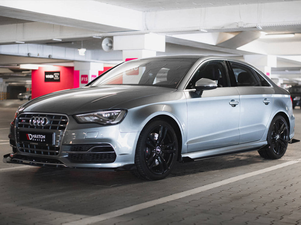 Front Flaps Audi S3 / A3 S-Line Sedan 8V - Wayside Performance 