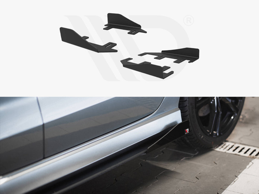 Side Flaps Audi S3 / A3 S-Line Sedan 8V - Wayside Performance 