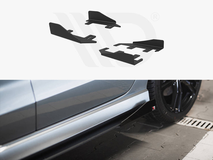 Side Flaps Audi S3 / A3 S-Line Sedan 8V - Wayside Performance 