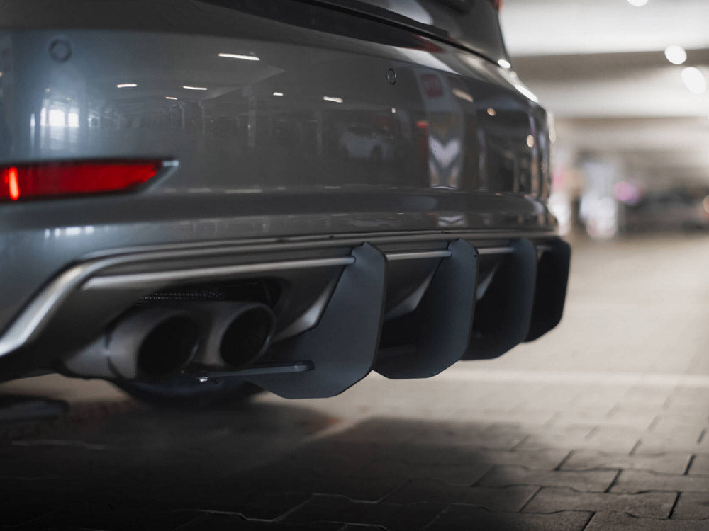 Street PRO Rear Diffuser Audi S3 Sedan 8V - Wayside Performance 