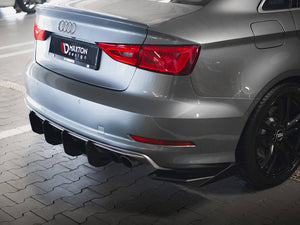 Street PRO Rear Diffuser Audi S3 Sedan 8V - Wayside Performance 