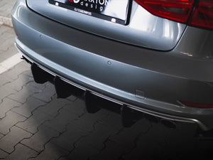Street PRO Rear Diffuser Audi S3 Sedan 8V - Wayside Performance 