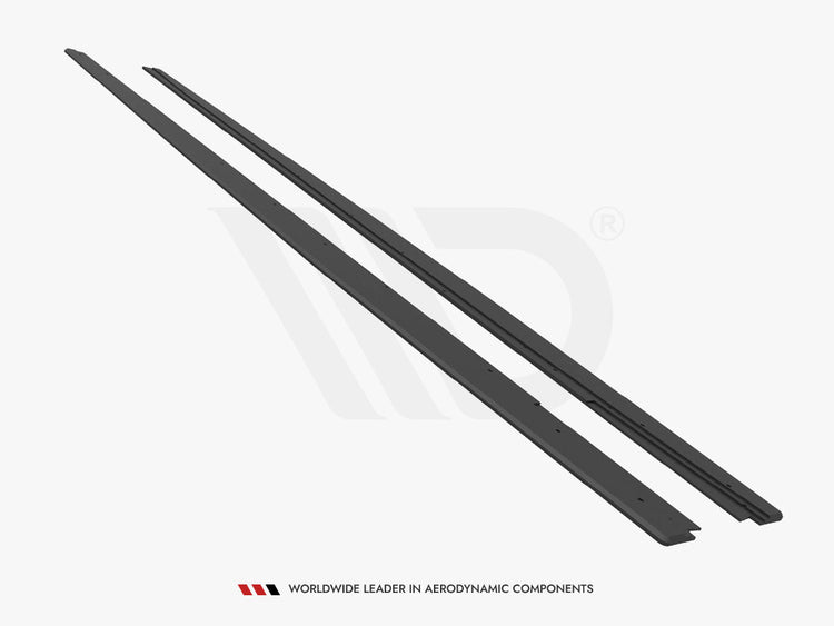 Street PRO Side Skirts Diffusers Audi S3 / A3 S-Line Sedan 8V - Wayside Performance 