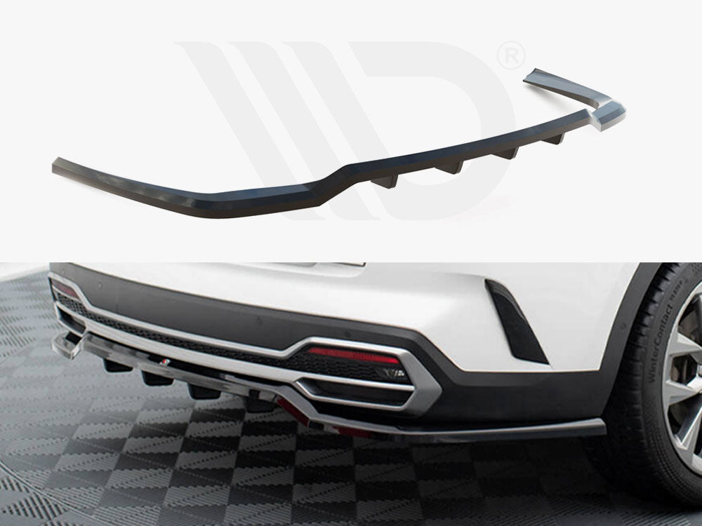 Central Rear Splitter (Vertical Bars) Kia Sorento Mk4 - Wayside Performance 