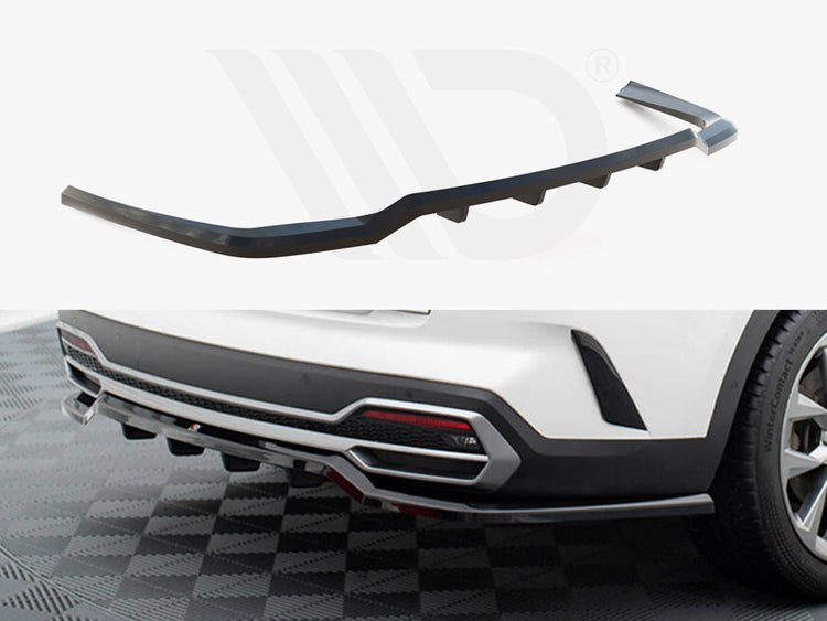 Central Rear Splitter (Vertical Bars) Kia Sorento Mk4 - Wayside Performance 