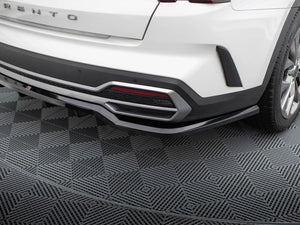 Central Rear Splitter (Vertical Bars) Kia Sorento Mk4 - Wayside Performance 