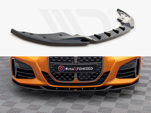 Front Splitter V.4 BMW 4 M-Pack / M440i G22 - Wayside Performance 