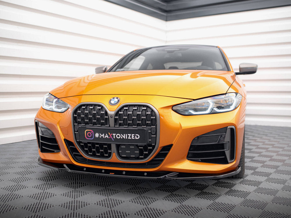 Front Splitter V.4 BMW 4 M-Pack / M440i G22 - Wayside Performance 
