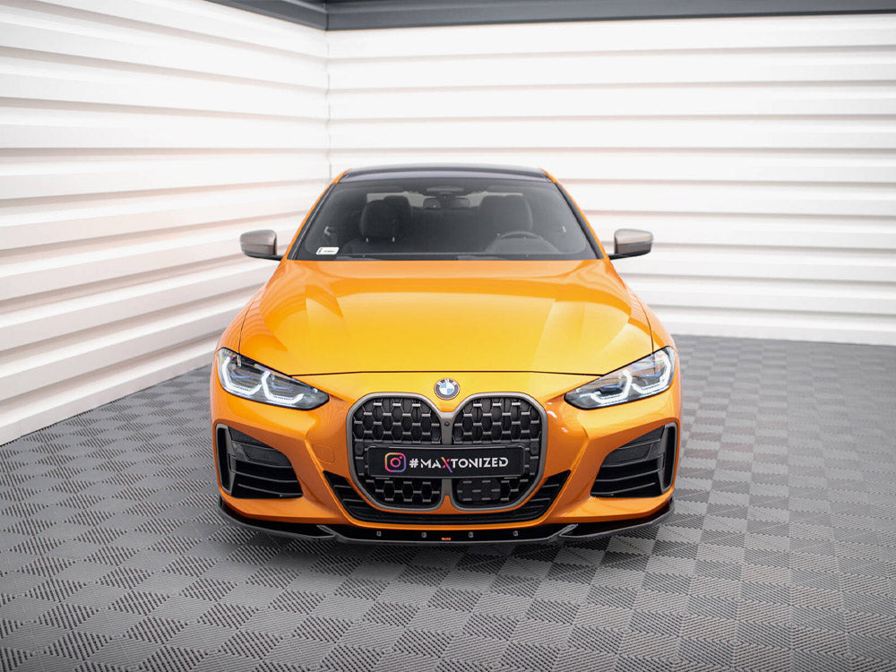 Front Splitter V.4 BMW 4 M-Pack / M440i G22 - Wayside Performance 
