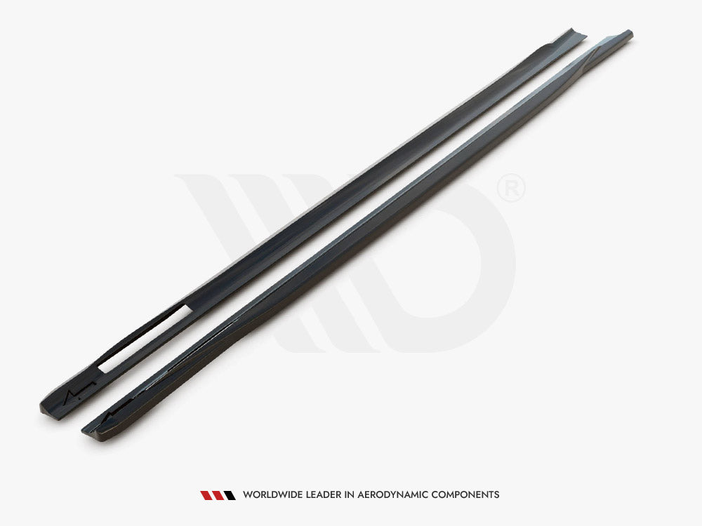 Side Skirts Diffusers V.3 BMW 4 M-Pack / M440i G22 - Wayside Performance 