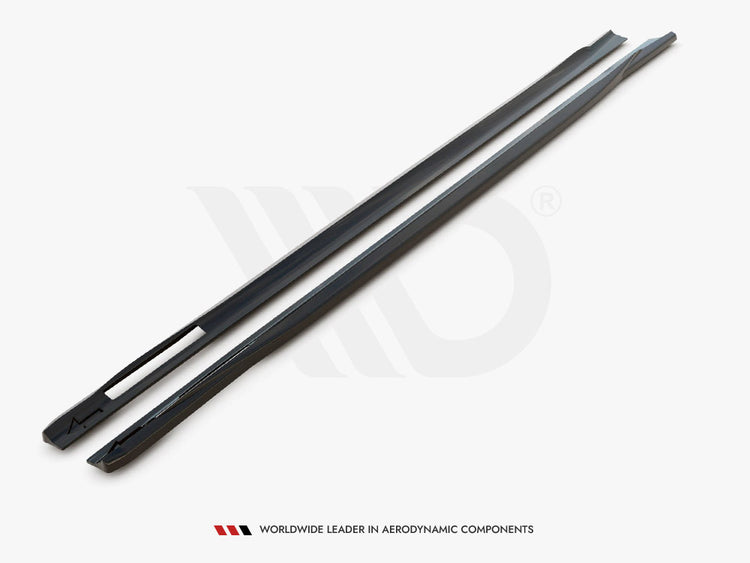 Side Skirts Diffusers V.3 BMW 4 M-Pack / M440i G22 - Wayside Performance 