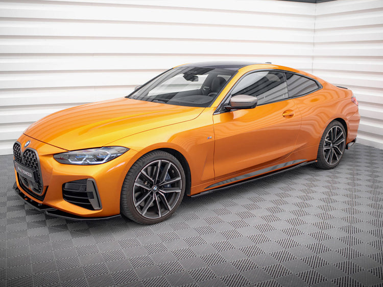 Side Skirts Diffusers V.3 BMW 4 M-Pack / M440i G22 - Wayside Performance 