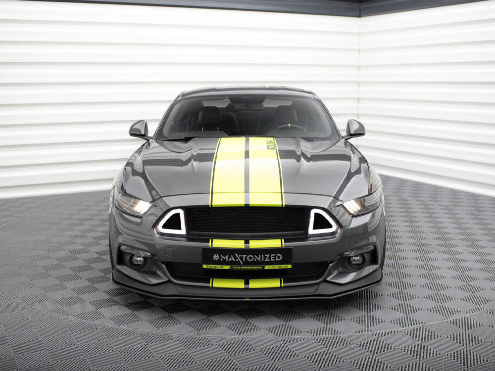 Street PRO Front Splitter Ford Mustang GT Mk6 - Wayside Performance 