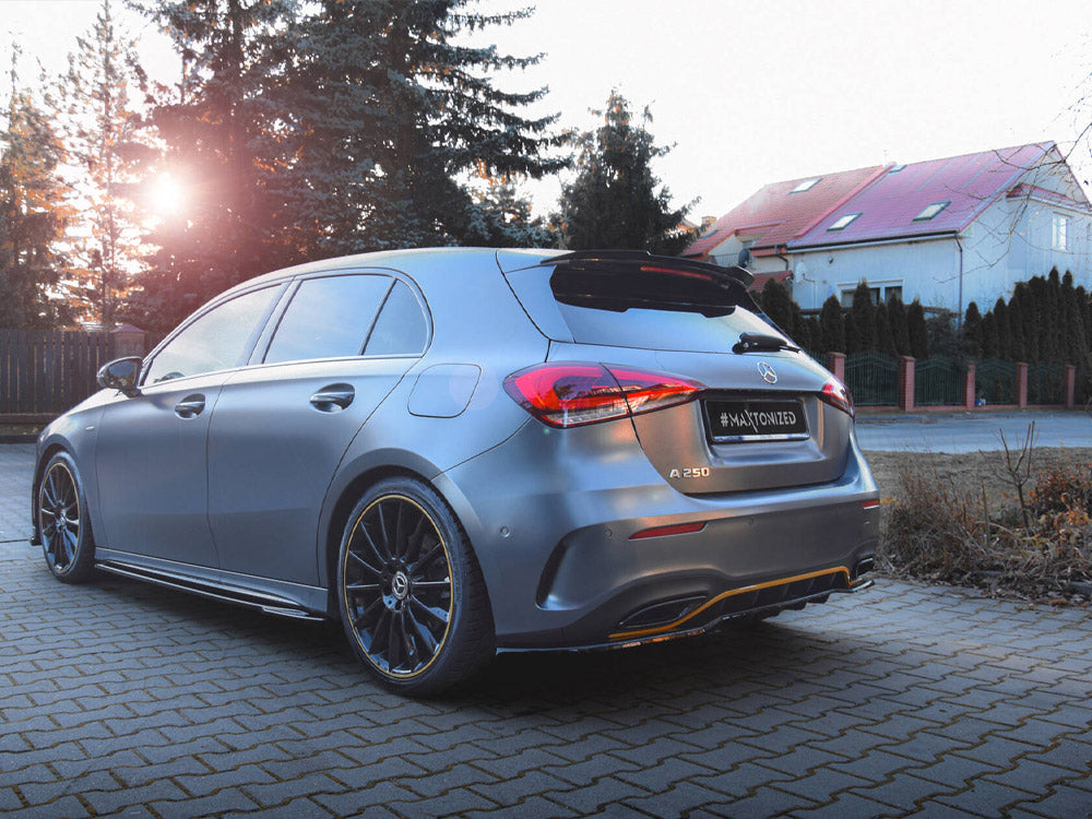 Spoiler CAP Mercedes-Benz A AMG-Line Hatchback W177 - Wayside Performance 