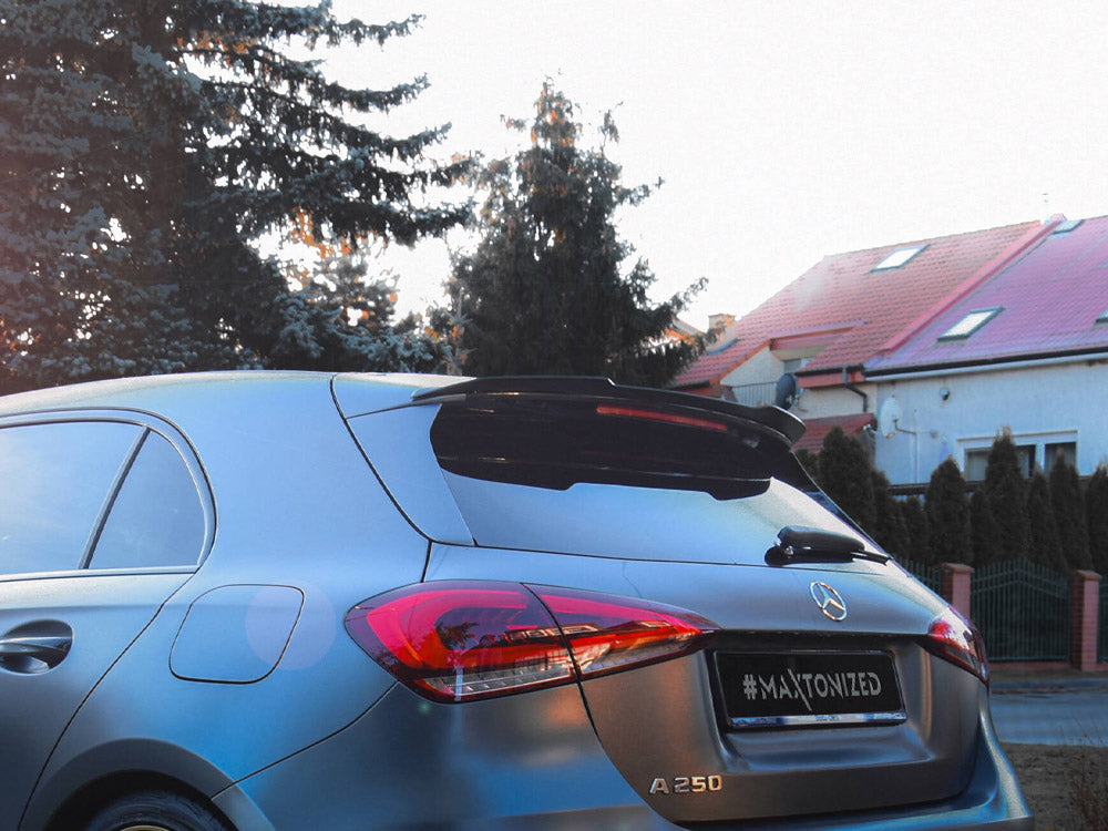 Spoiler CAP Mercedes-Benz A AMG-Line Hatchback W177 - Wayside Performance 
