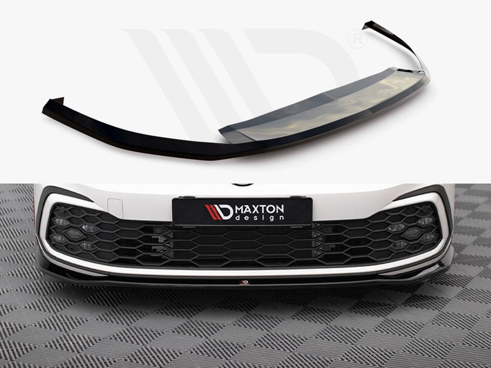 Front Splitter V.7 Volkswagen Golf GTI Mk8 - Wayside Performance 