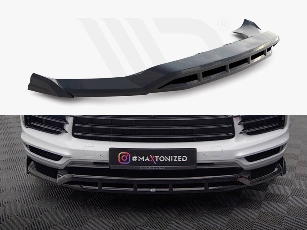 Front Splitter Porsche Cayenne Coupe Mk3 - Wayside Performance 