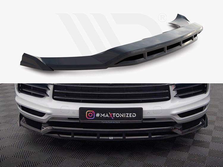 Front Splitter Porsche Cayenne Coupe Mk3 - Wayside Performance 