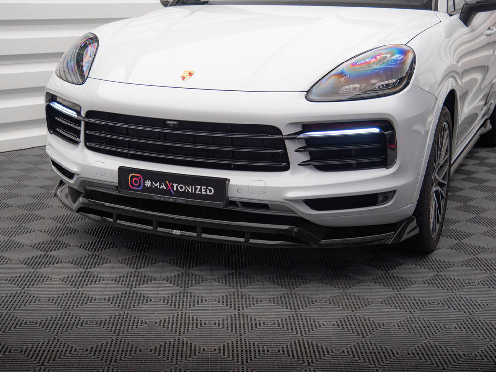 Front Splitter Porsche Cayenne Coupe Mk3 - Wayside Performance 