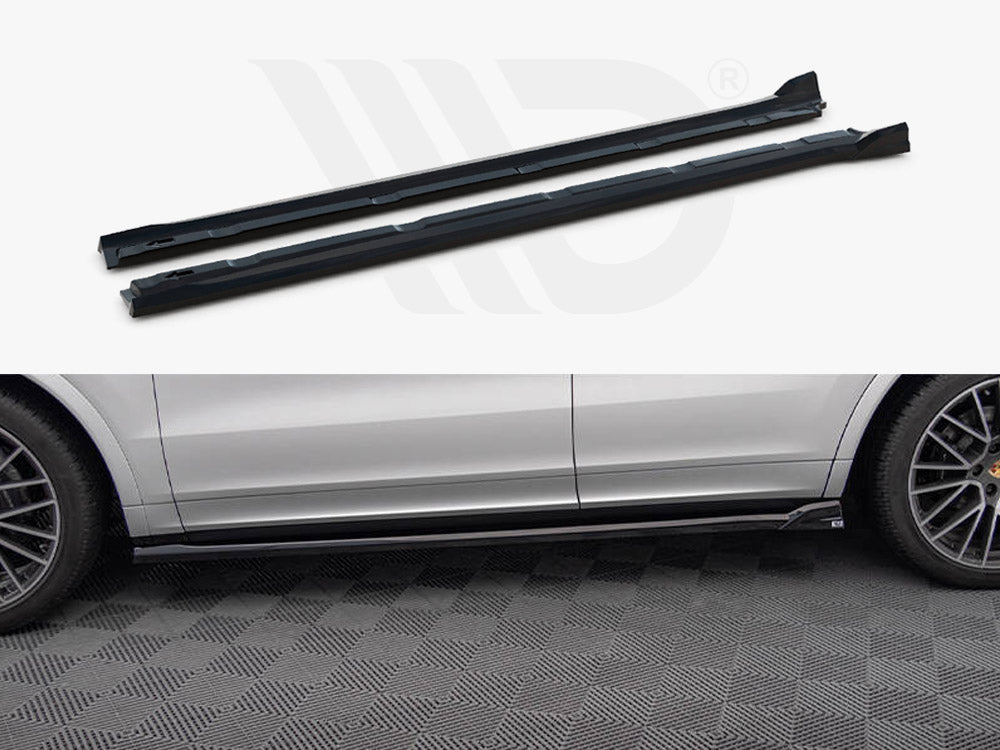 Side Skirts Diffusers Porsche Cayenne Coupe Mk3 - Wayside Performance 