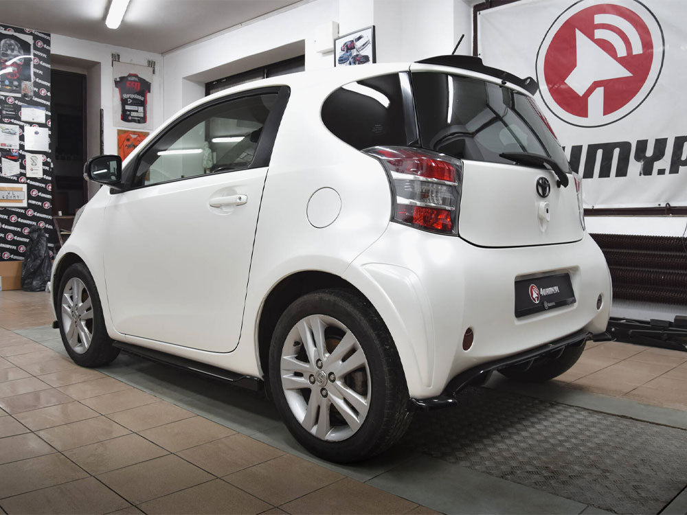 Central Rear Splitter (Vertical Bars) Toyota IQ - Wayside Performance 