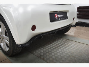 Central Rear Splitter (Vertical Bars) Toyota IQ - Wayside Performance 