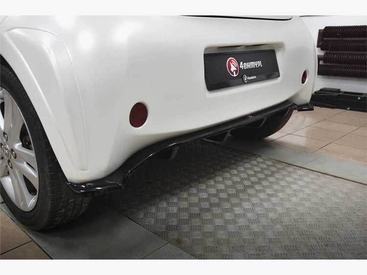 Central Rear Splitter (Vertical Bars) Toyota IQ - Wayside Performance 